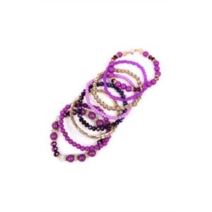 Jewelry - 👛ARRIVED👛Purple bracelet set Jewelry - 👛ARRIVED👛Purple bracelet set